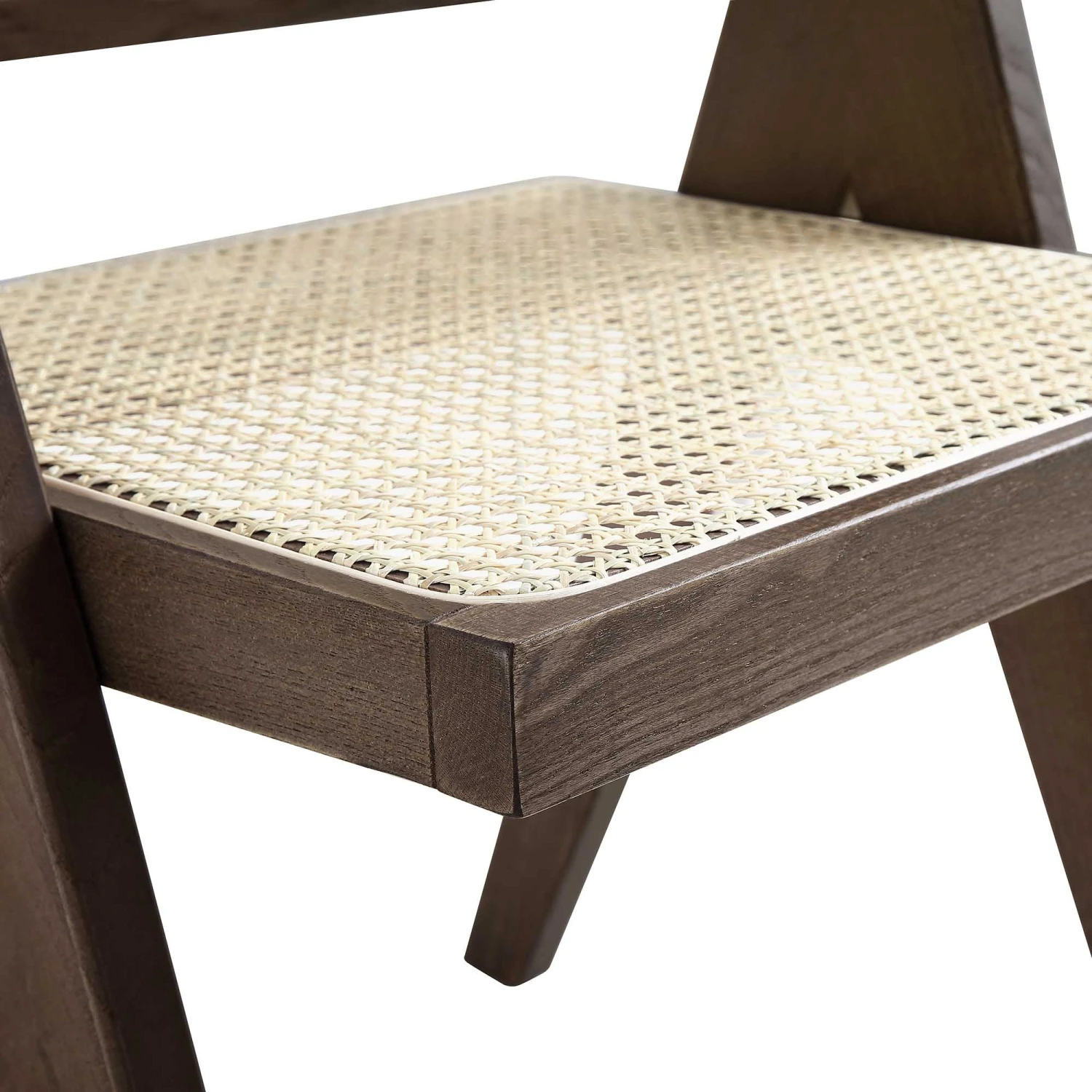 Jeanne Dark Walnut Cane Rattan Solid Beech Wood Dining Chair 12 Jeanne Dark Walnut Cane Rattan Solid Beech Wood Dining Chair - Image 10