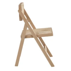 Frances Set Of 2 Folding Cane Rattan Chairs, Natural Colour -Daals Shop XN 2054 NAT 2P 4