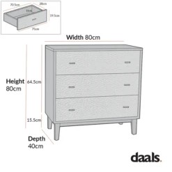 Bianca Chip Carved 3 Drawer Chest, Antique Bronze & Black -Daals Shop XXCOD 008 GOLD BLACK 600x d0be664f e32e 46cc a329 6947eb2a901e