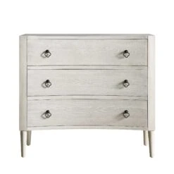 Thalia Concave Chest Of Drawers, Washed White 23 Thalia Concave Chest Of Drawers, Washed White -Daals Shop XXCOD 023 WHITEWASH WB1