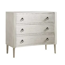 Thalia Concave Chest Of Drawers, Washed White 25 Thalia Concave Chest Of Drawers, Washed White -Daals Shop XXCOD 023 WHITEWASH WB2