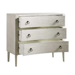 Thalia Concave Chest Of Drawers, Washed White 26 Thalia Concave Chest Of Drawers, Washed White -Daals Shop XXCOD 023 WHITEWASH WB3