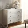 Thalia Concave Chest Of Drawers, Washed White -Daals Shop XXCOD 023 WHITEWASH main