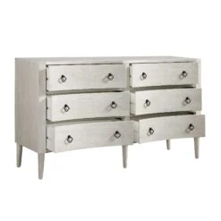 Thalia Concave Double Chest Of Drawers, Washed White 22 Thalia Concave Double Chest Of Drawers, Washed White -Daals Shop XXCOD 024 WHITEWASH WB3