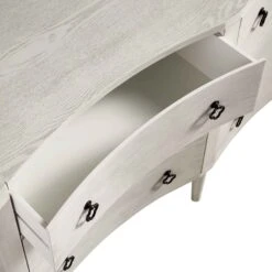 Thalia Concave Double Chest Of Drawers, Washed White 27 Thalia Concave Double Chest Of Drawers, Washed White -Daals Shop XXCOD 024 WHITEWASH detail1