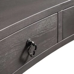 Thalia Concave Dressing Table, Silver Oak 25 Thalia Concave Dressing Table, Silver Oak -Daals Shop XXDSK 022 SILVEROAK detail1