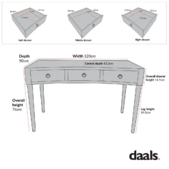 Thalia Concave Dressing Table, Silver Oak 21 Thalia Concave Dressing Table, Silver Oak -Daals Shop XXDSK 022 WHITEWASH 2
