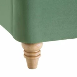Leamington Deep-Buttoned Upholstered Bed, Meadow Green Velvet -Daals Shop ZX 1063 CUCU VEL detail4