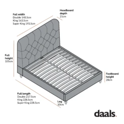 Leamington Deep-Buttoned Upholstered Bed, Turmeric Yellow Velvet -Daals Shop ZX 1063 02d37637 d76d 446a a2d4 be46b8bea1d6