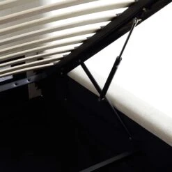 Constance Winged Headboard Ottoman Storage Bed, Beige Linen 30 Constance Winged Headboard Ottoman Storage Bed, Beige Linen -Daals Shop ZX 2182 BEIGE LIN detail2