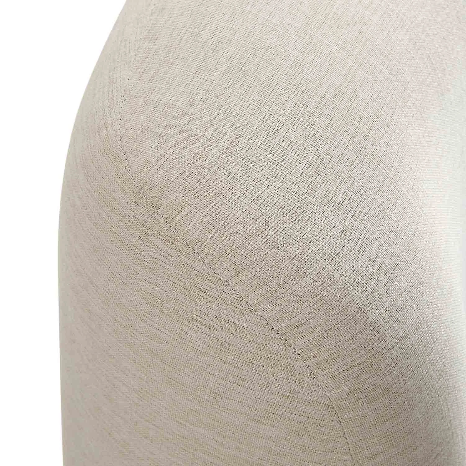 Constance Winged Headboard Ottoman Storage Bed, Beige Linen 16 Constance Winged Headboard Ottoman Storage Bed, Beige Linen - Image 14